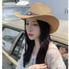 1pc Summer Beach Hats for Women,Sun Hat Minority Style Bohemia Outdoor Wide Brim Sun Hats Holiday Beach Breathable Visor Caps