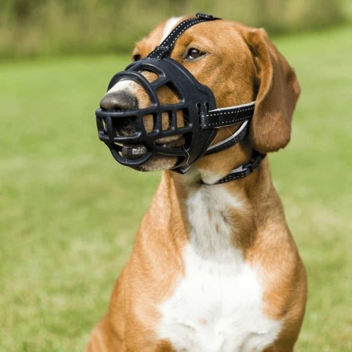Muselière - TRIXIE - Muzzle Flex - Caoutchouc - Taille M/L - Noir