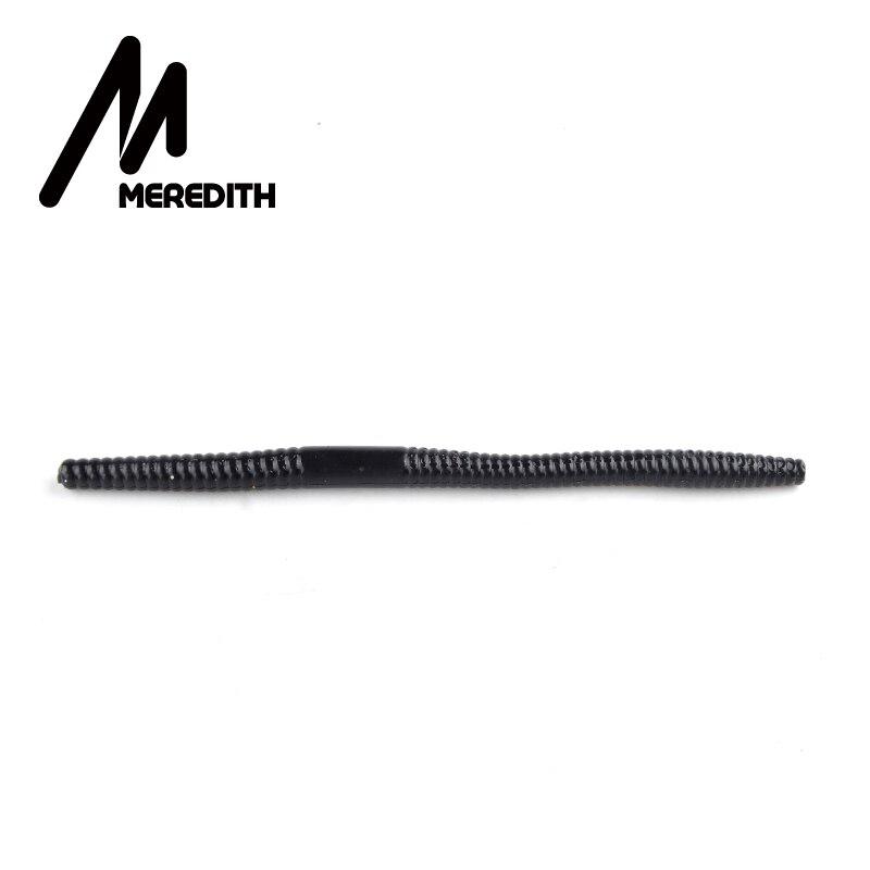 MEREDITH Noodle Worm Soft Bait 140mm 5.3g 10pcs Center Rig Pike Bass JXC05