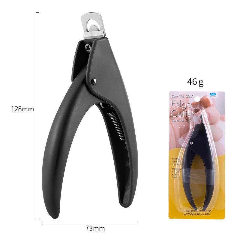 Multi-Functional U-Shaped Nail Clipper & Straight Scissors for Nail Art