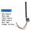 FPV Set TS5823Pro 200mW/600mW Video 5.8GHz 40CH Transmitter and Cmos 1/3 1800TVL Mini FPV Camera 2.1mm For RC Racing Drone Model