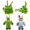 Disponibile Gnarpy Scopre Internet Peluche Gatto Verde Bambole di Pezza Bambole Cuscino Decorazione Casa Peluche Bambole Per Bambini