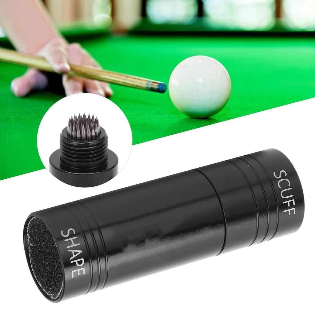Billiard Cue Tip Alloy Repair Tool 2265 Frosted Needle Punch 3 In 1 Cue Care Tool