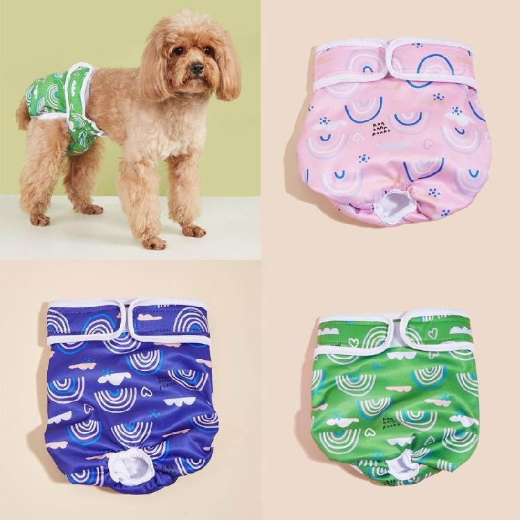 Dog Physiological Pants Sanitary Underwear Belly Bands Nappies Leak Proof Belly Dog Heat Protecting
