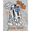 Star Wars Childrens/Kids R2-D2 Marker Heather Pullover Hoodie