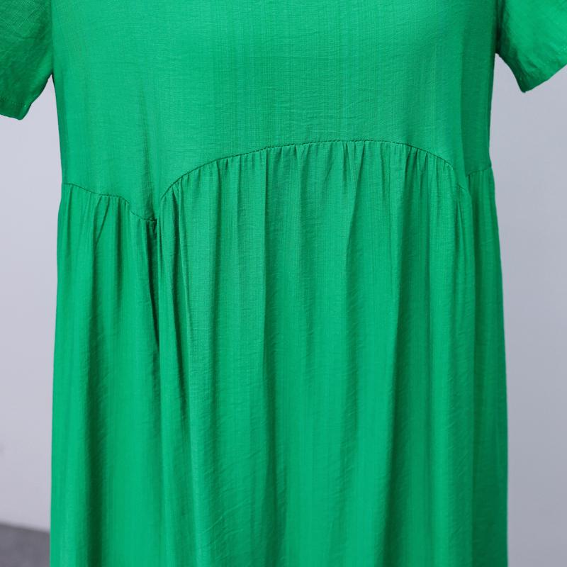 Elegant Long Dresses for Women  Short Sleeve Casual Women's Dress