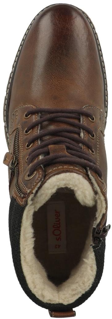 s.Oliver Boots with Lacing At the Ankle Brown