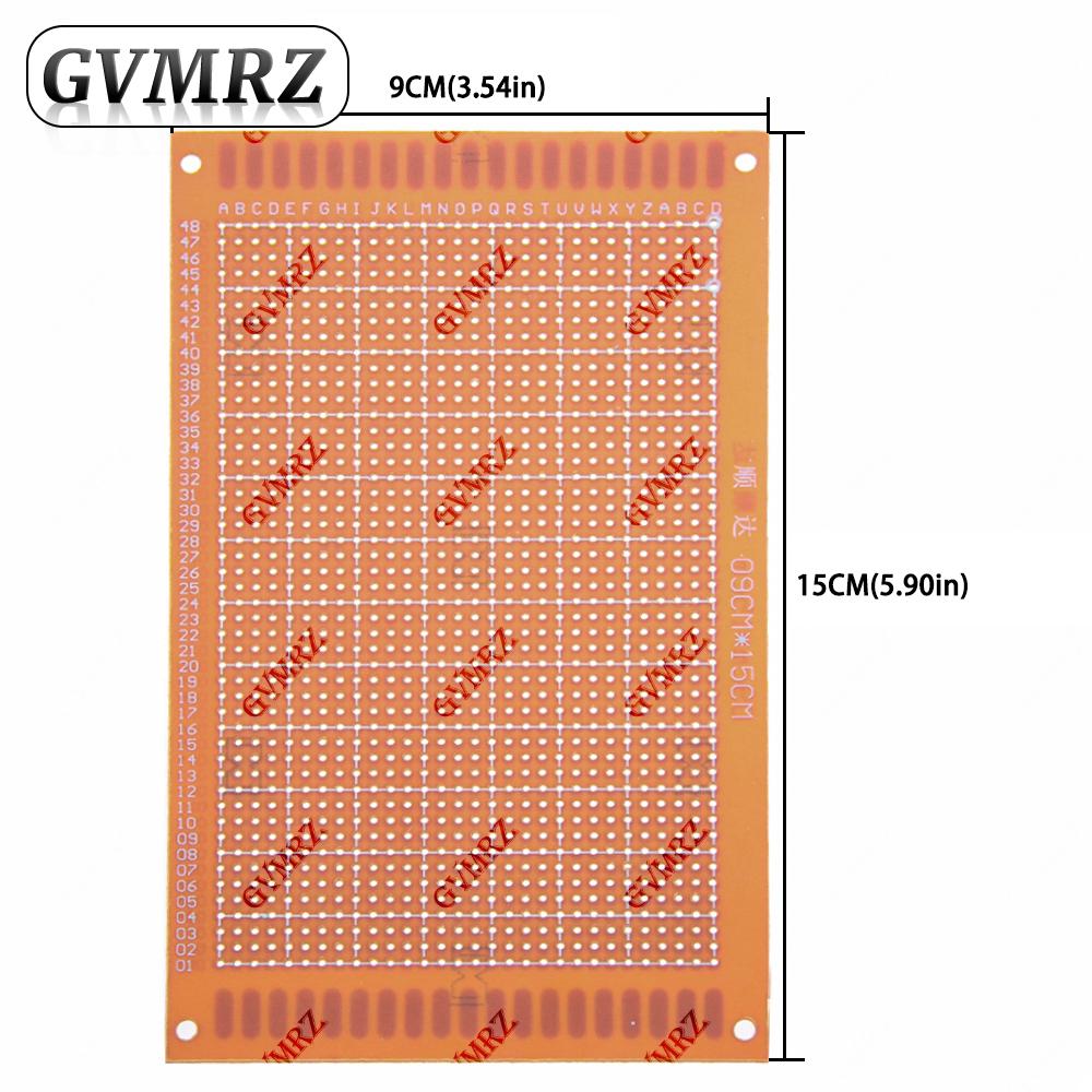 Phenolic PCB Prototype Board Universal Through Hole Perfboard for DIY Electronic Projects
