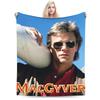 MacGyver TV Series Blankets Quality Warm Throw Blanket Winter Kids Adult Couch Chair Novelty Bedspread