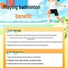 Foldable Automatic Rebound Badminton Trainer