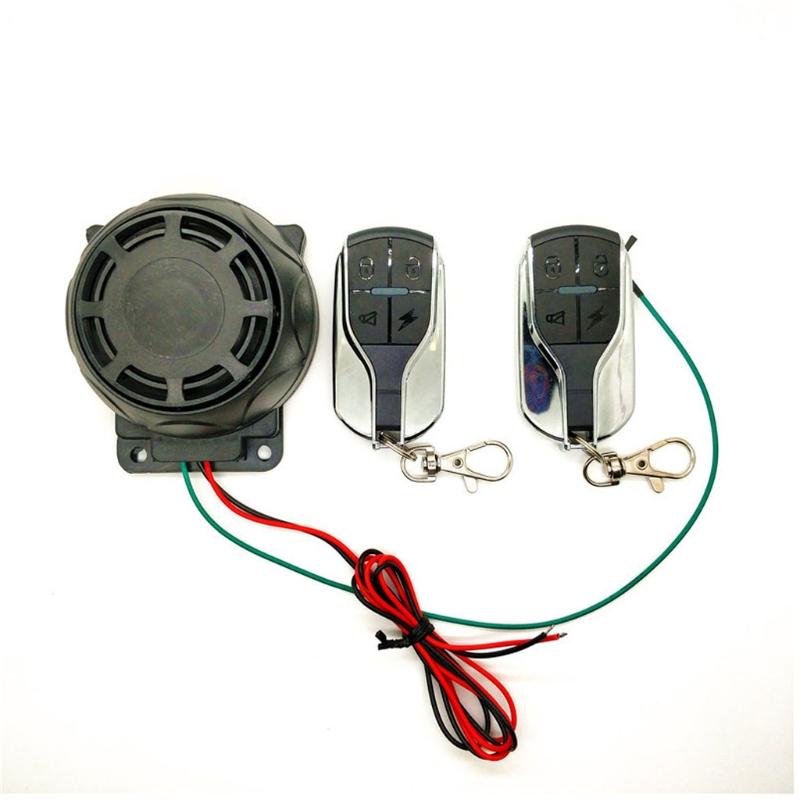 12V Motor Remote Control Kit Anti-theft Alarm Systems All Purpose Suitable for Motorcycle Scooter Bike