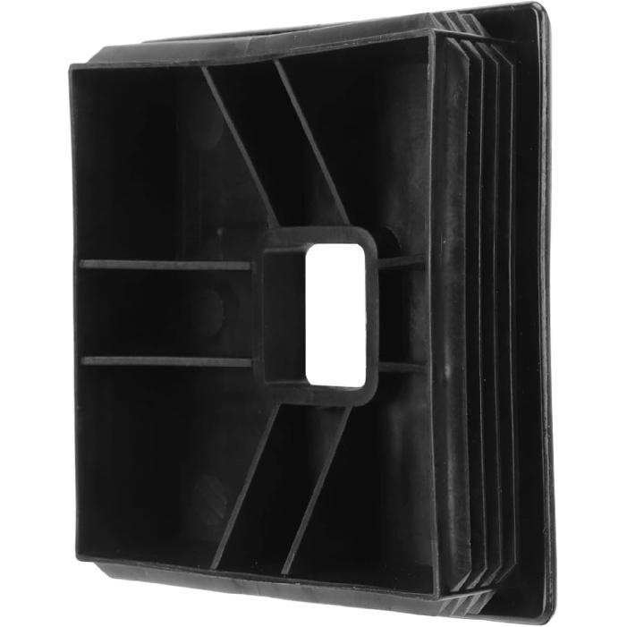 Wohnmobil Stoßstangenendkappe, 2er-Pack 4 Zoll Wohnmobil Abwasser Wohnmobil Abwasserdeckel Wohnmobil Stoßstangenkappen Wohnmobil Stoßstangenstopfen Endschutzabdeckung für Reise, Anhänger