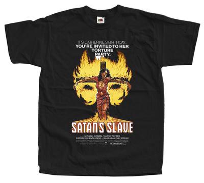 Satan'S Slave N J Warren Movie Poster 1976 Black Unisex T-Shirt