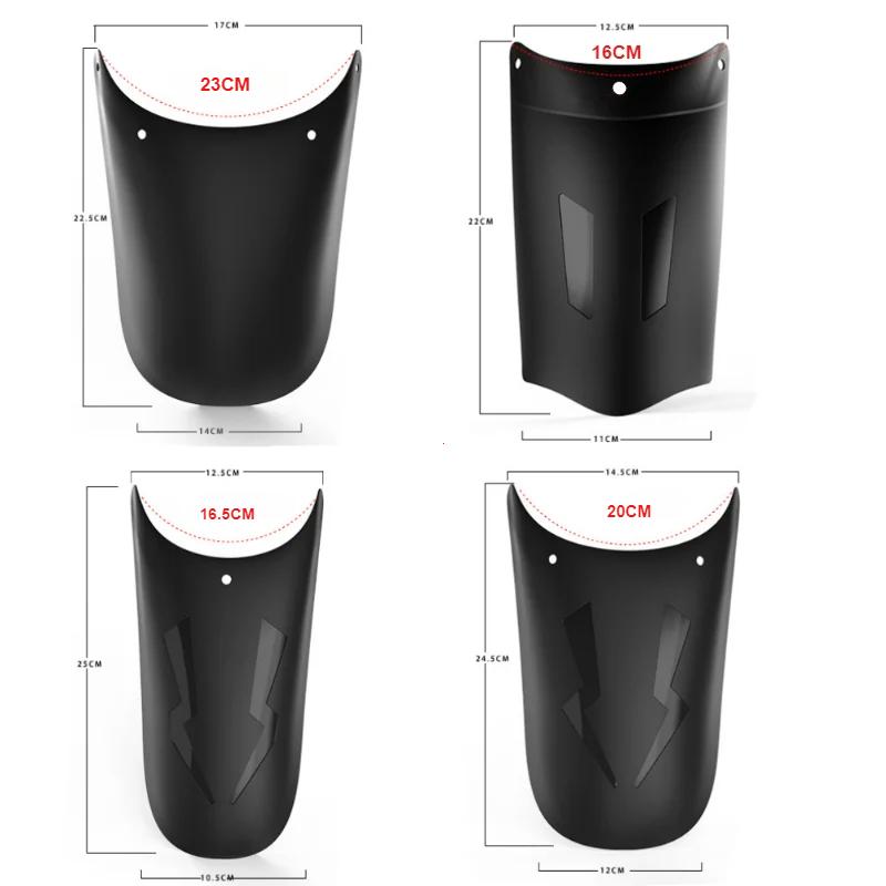 Motorcycle Extended Front Fender Waterproof Skin Rear Wheel and Front Wheel Splash Guard Suitable for Motorcycles