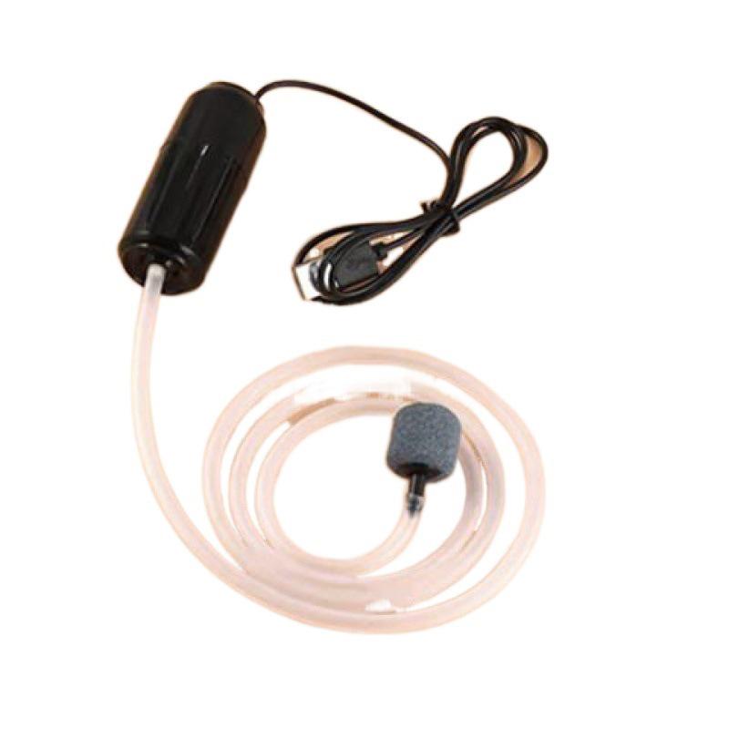 USB Portable Aquarium Fish Tank Aerator Oxygen Pump for Home and Fishing - Free Shipping
