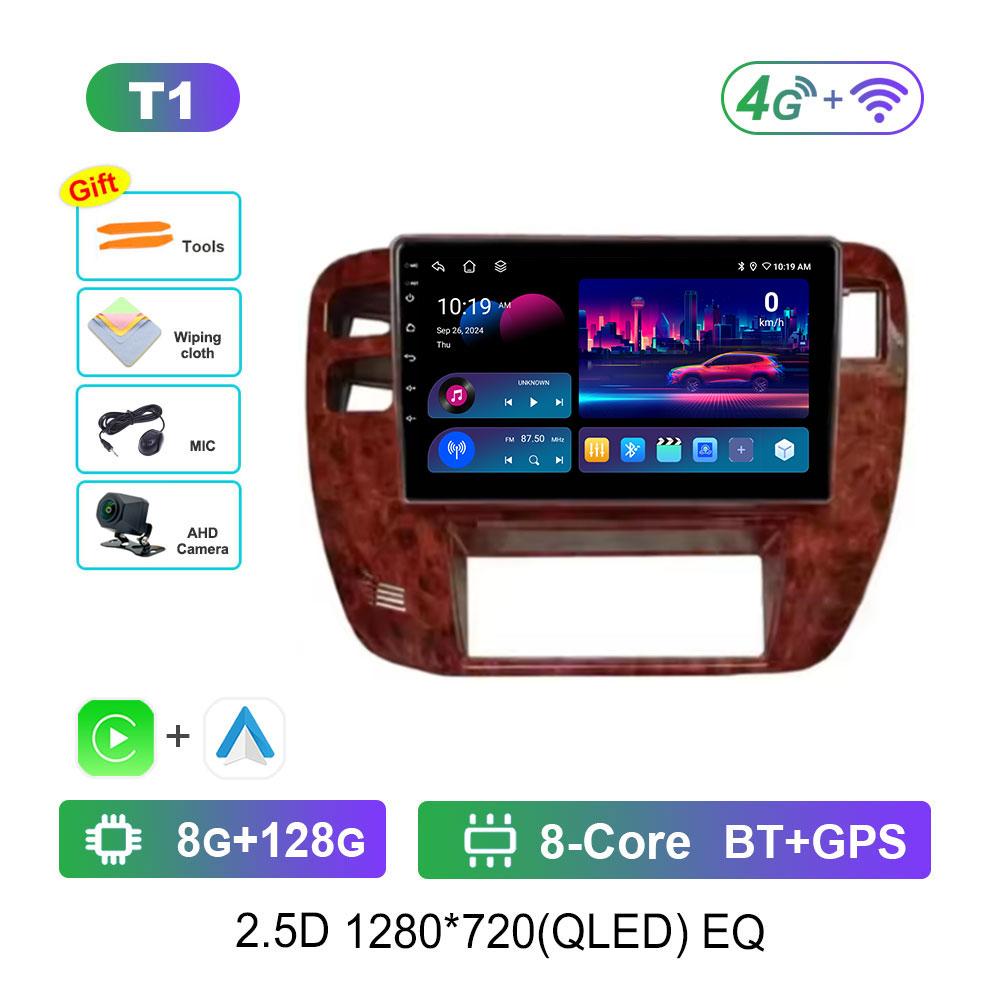 Bluetooth WiFi GPS Navigation Android 14 for NISSAN Patrol 1997 - 2005 Touch Screen Car Radio Multimedia Player 4G DSP Stereo