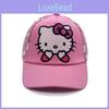 Cartoon Cat Kt Baseball Cap With Breathable Cotton And Features Windproof