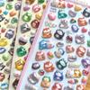 4-Piece 3D Embossed Kawaii Animal Stickers - Kids' Cartoon DIY Decor for Phones Notebooks & Backpacks BulingBulingStickers Store