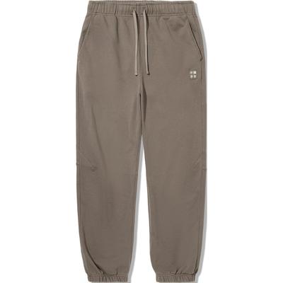Li Ning Vital Series Mid Waist Loose Fit Drawstring Cuffed Knit Sports Pants Men Pants Chocolate-Brown AKLUA23-3
