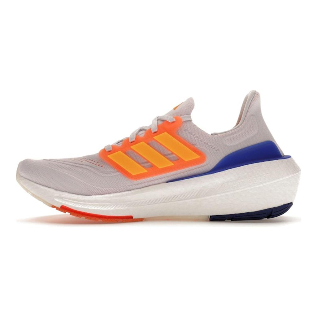 adidas UltraBoost Light Solar Gold Blue Men Sneakers White Cloud-White Lucid-Blue HQ6352