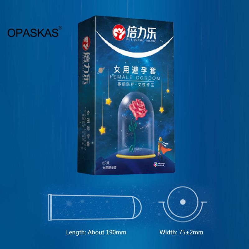 Wholesales Female Condoms for Women Wearing Orgasm Condom Beilile Contraceptive Condoms Penis Cock Sleeve For Adults 18+