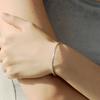 SIB-26SS5 925 Silver Cut Orbital Bangle Bracelet