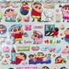 Kawaii Crayon Shin-chan 3D Double-Layer Cartoon Sticker Cute DIY Mobile Phone Case Decoration Sticker for Scrapbooking