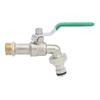 Garden Tools Brass Water Faucet 1/2" Outside Supply Taps Ball Valve& Inside Used Easy Turn On/Off Lever Handle Watering
