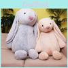 Shy Adorable Rabbit Plush Toy Soft Short Fur Stuffed Animal For Kids Playtime