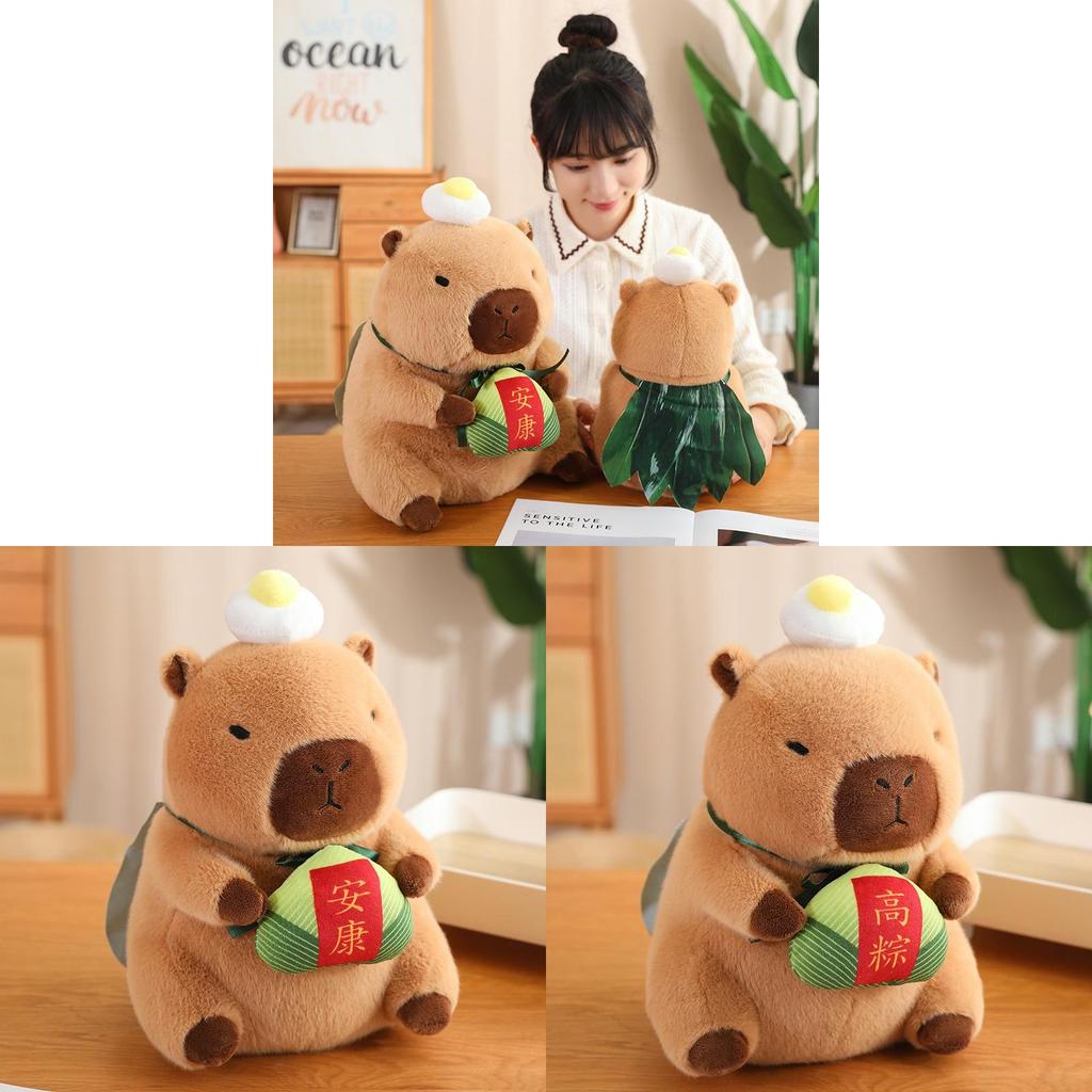 Adorable Capybara Plush Toy For Graduation Season Gift With Inspirational Features