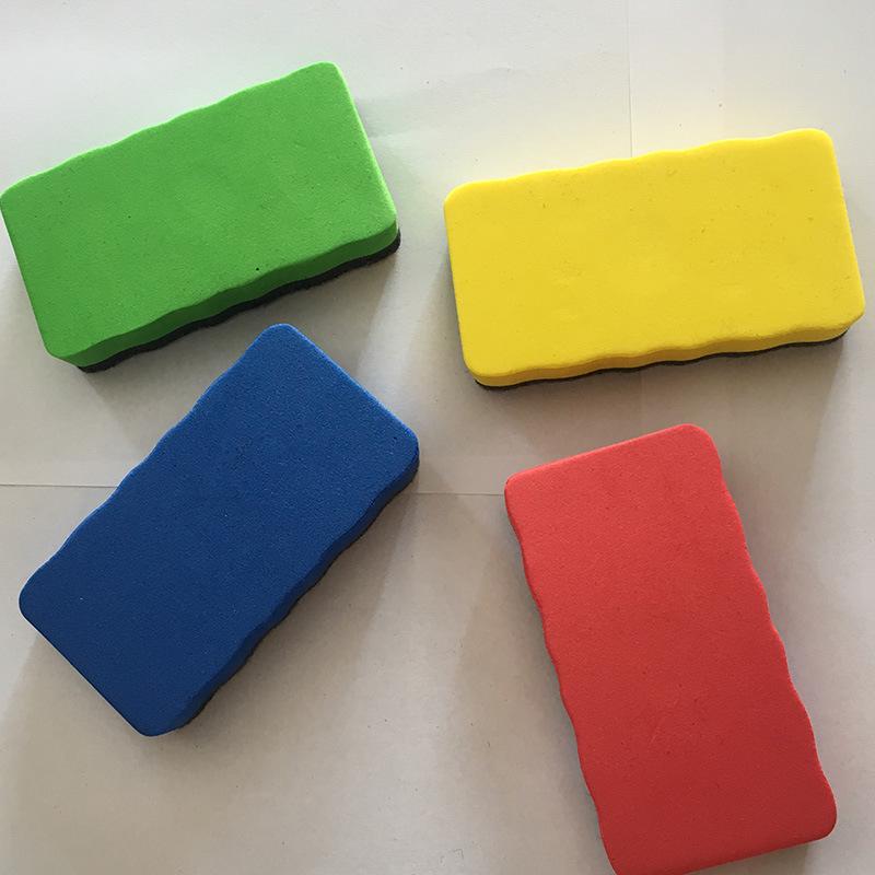 Magnetic EVA Felt Whiteboard Eraser - Rectangular Brush