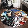 Personalized S-Sword Art Online Round Chair Office Rug - Perfect for Mat, Office Chair & More - Ideal Gift for Birthdays and Holidays