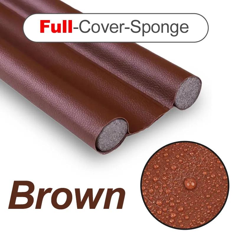 Windproof Seal Strip Draught Excluder Stopper Door Bottom Guard Double Acoustic Foam Sealing Strip Dustproof Soundproof Strips