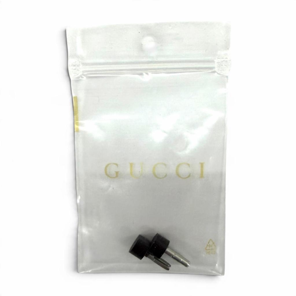 Great GUCCI pumps Leather with jeweled buckle and ribbon band. 35.5 481176 Used