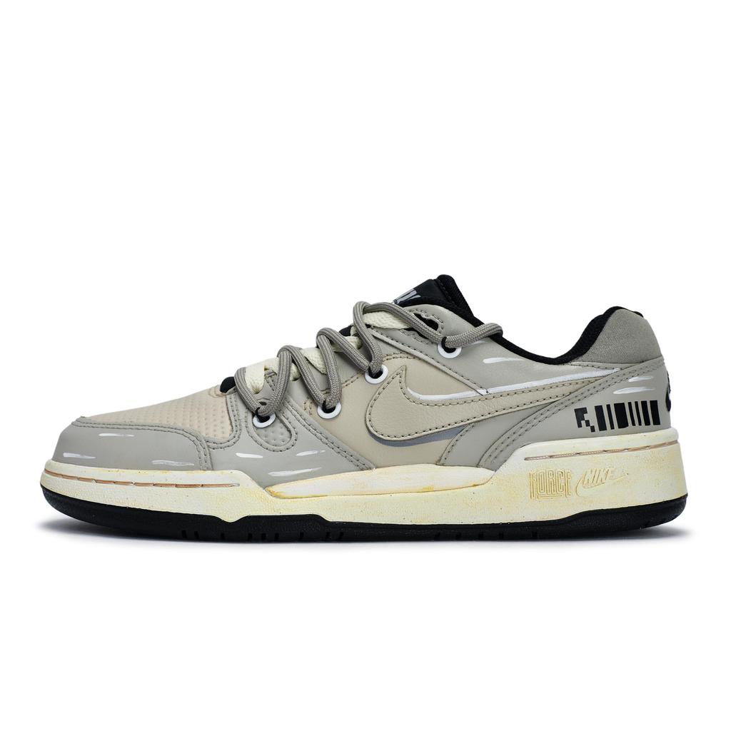 Nike Full Force Slip Resistant Abrasion Resistant Low Top Skateboard Shoes Unisex Coffee Brown FB1362-002(Team80-S-BOX)