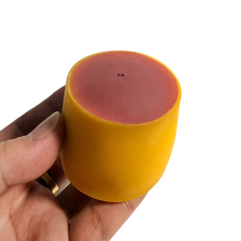 Crispy Sound Caramel Pudding Crunchy Toy Squeeze Ball Stress Relieving Toy For Halloween Christmas Gift