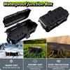 IP54 Rated IP54 Waterproof Junction Box Dustproof Performance Empty Internal Design Outdoor Junction Box Sturdy Material