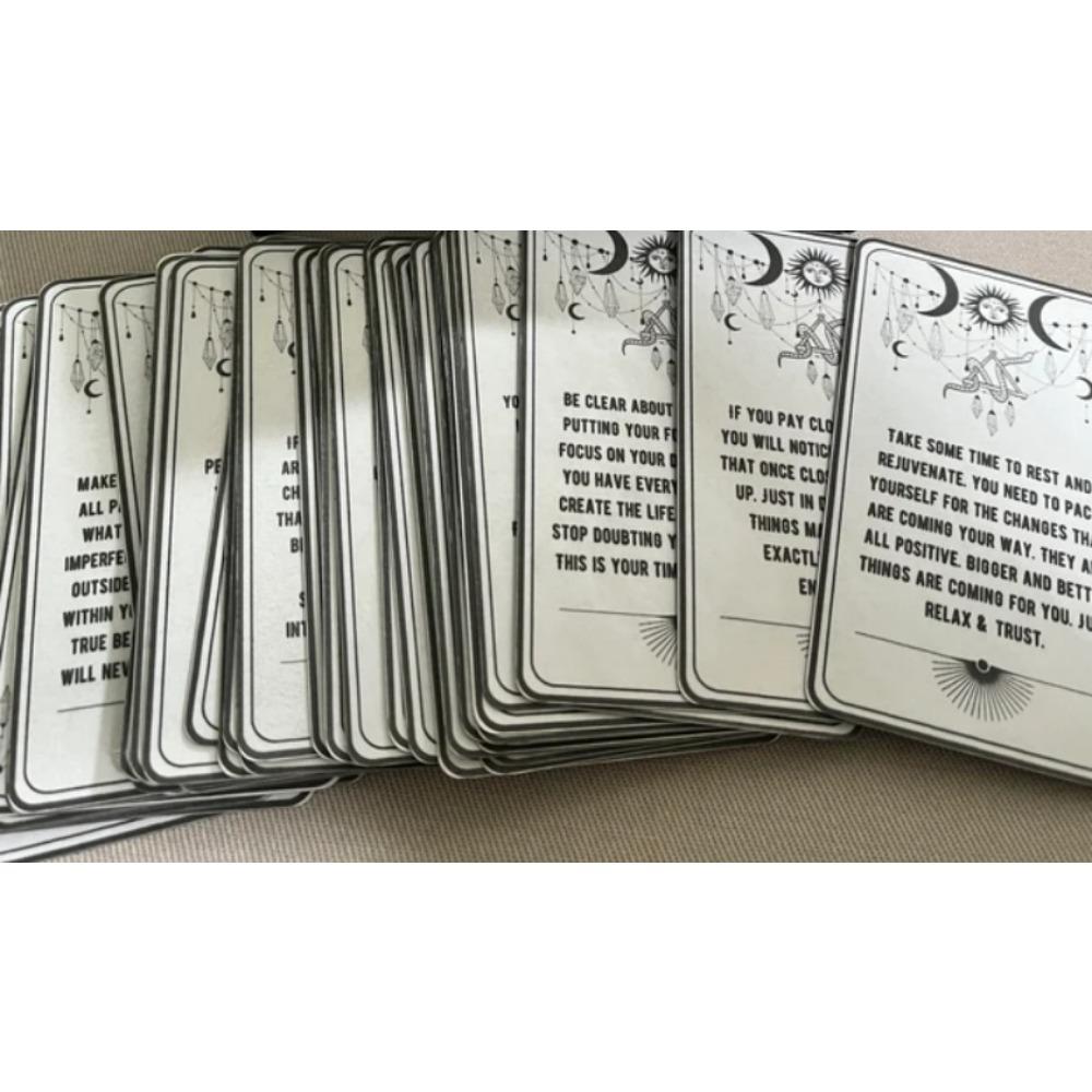 10.3*6cm Spirit Messages Oracle Cards - A 54-Card Deck with Inspiring Messages From Your Guides