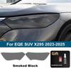 2Pcs Pre-Cut For Mercedes Benz EQE EQG Car Clear PPF TPU Sticker Transparent Black Headlight Protective Film Accessories