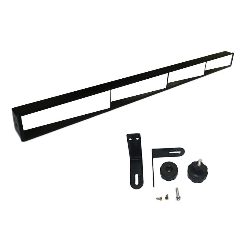 JayCreer 4 Panel Golf Cart Wide Angle Rear View Mirror 1SET