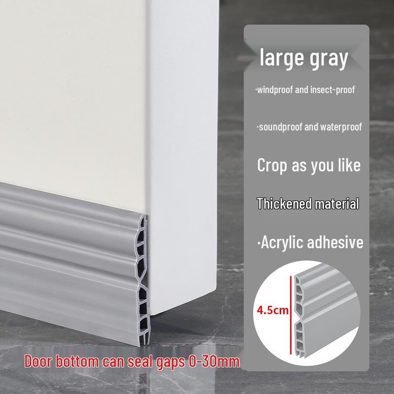 Windproof Door Gap Seal Strip for Draft Protection On Glass & Room Doors
