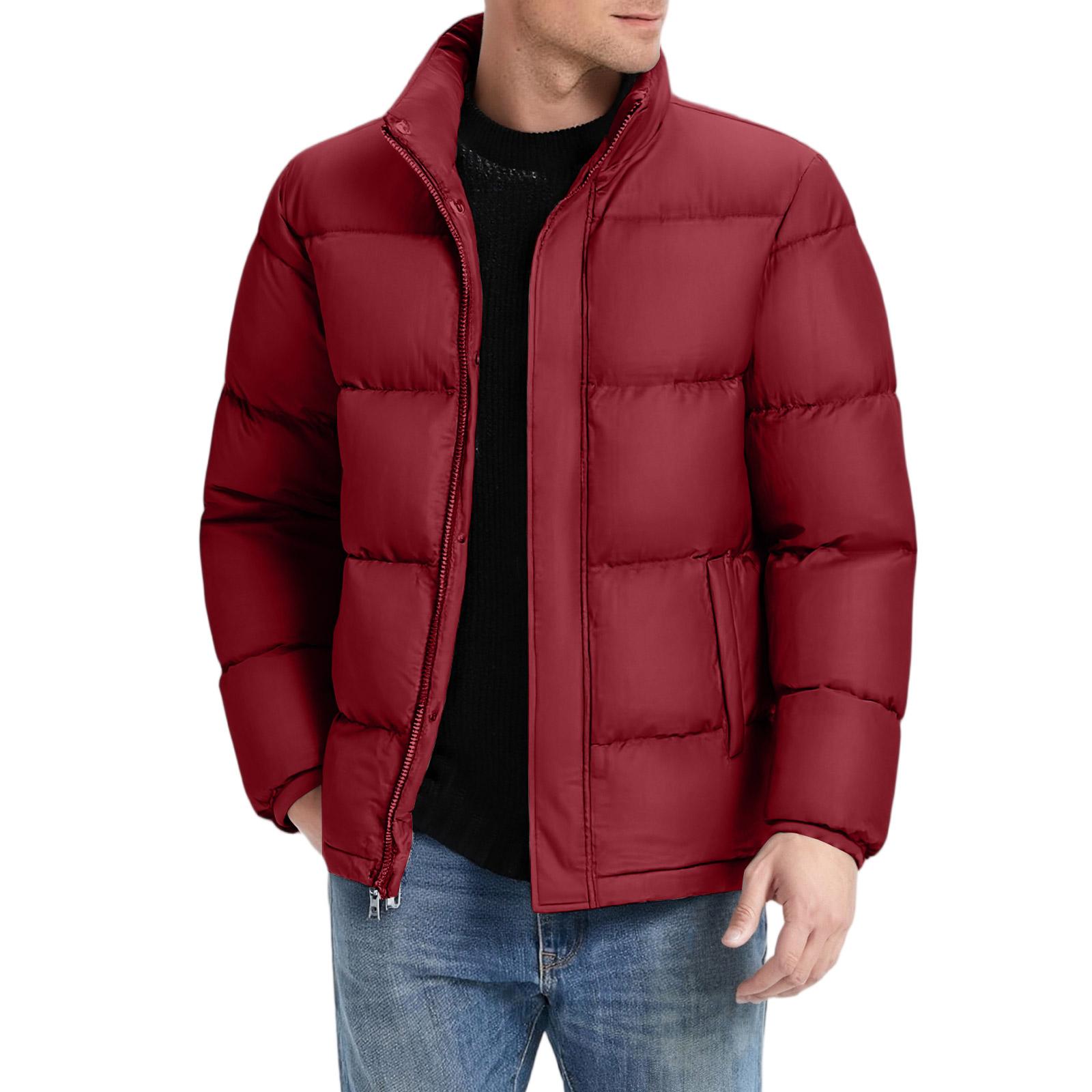 

Зимнее пальто, теплое облегающее толстое пальто, повседневная куртка, верхняя одежда, верхняя блузка L винный