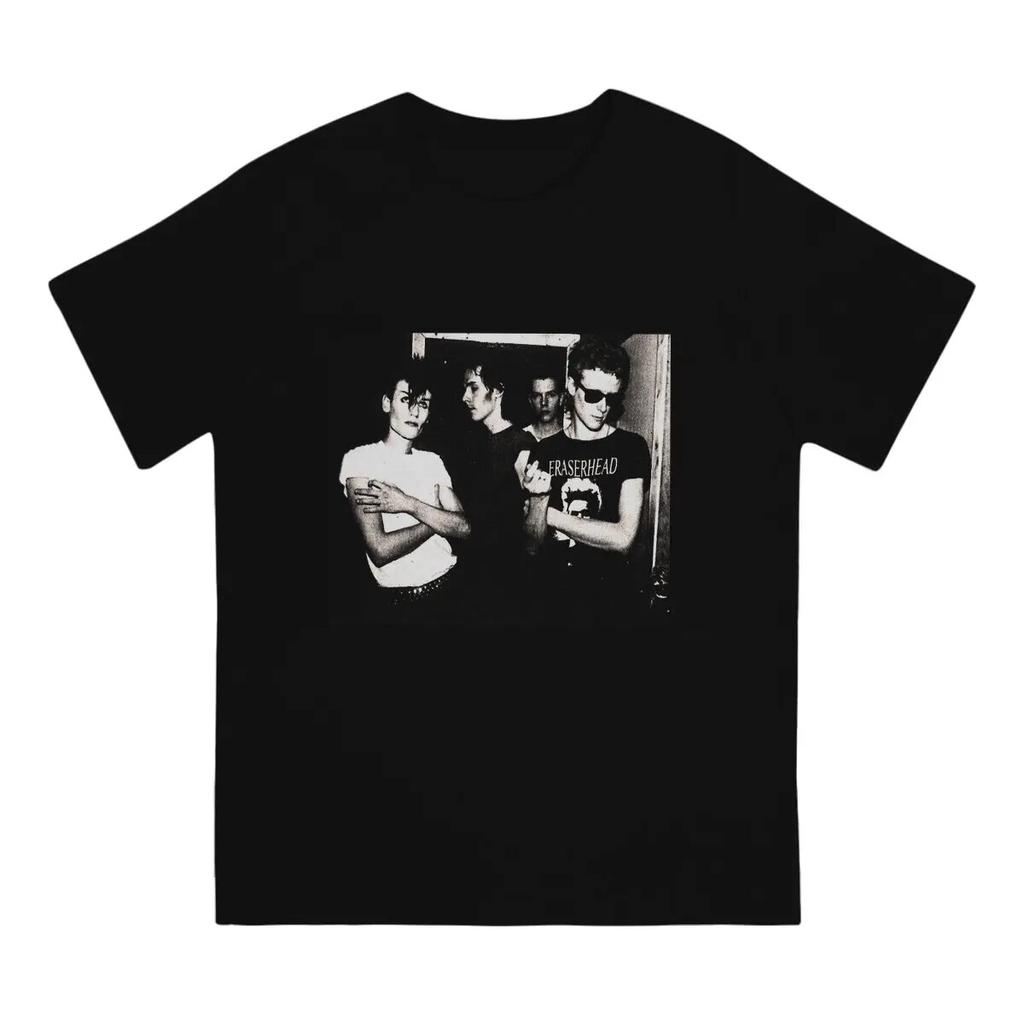 Herrar Brittiskt Postpunk Rockband T-shirt Bauhaus Ren Bomull Kläder Unika Kortärmade O-hals T-shirts Nyhet T-shirts