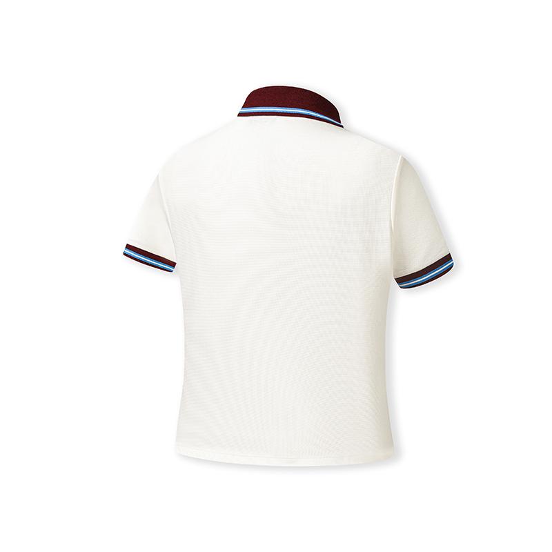 FILA Tennis Simple Comfortable Short Sleeve Polo Shirt Women tops A11W633126FWT