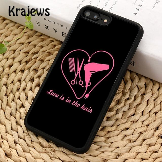 Hairdresser Comb Salon Hairdressing Hair Stylist Tools For iPhone 17 Air 16 Phone Case Cover 15 SE 14 plus 12 13 pro max