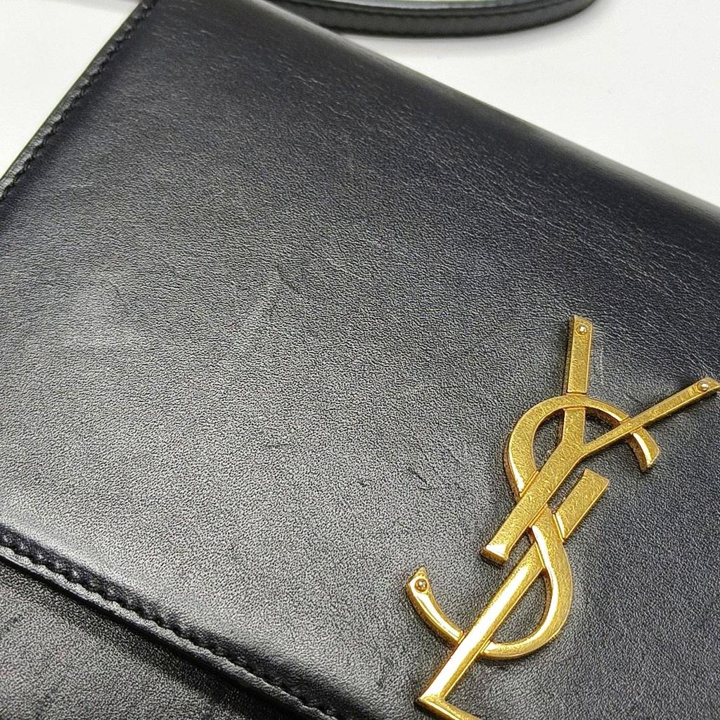 [Pre-Owned] YSL Kate Smooth Chain Bag With Tassel - Good #L5D1D9