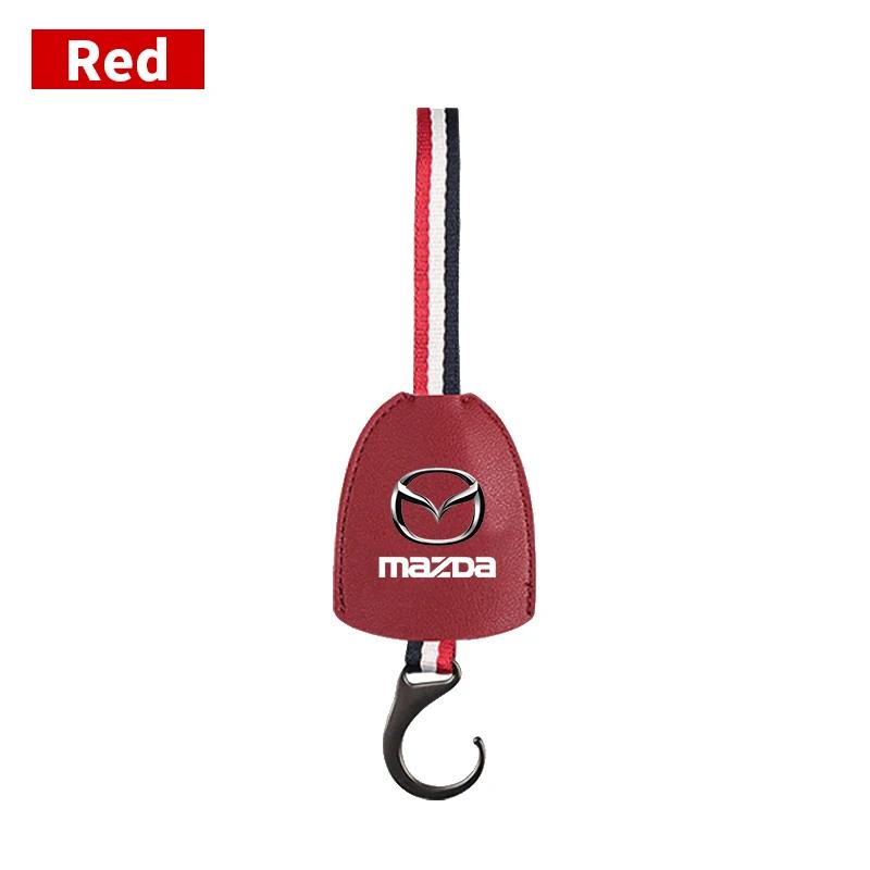 Závěs na opěradlo sedadla s logem auta Háček na tašku Skryté háčky do interiéru auta Pro Mazda 3 6 Atenza Axela Demio CX3 CX5 MP MS RX8 Autodoplňky