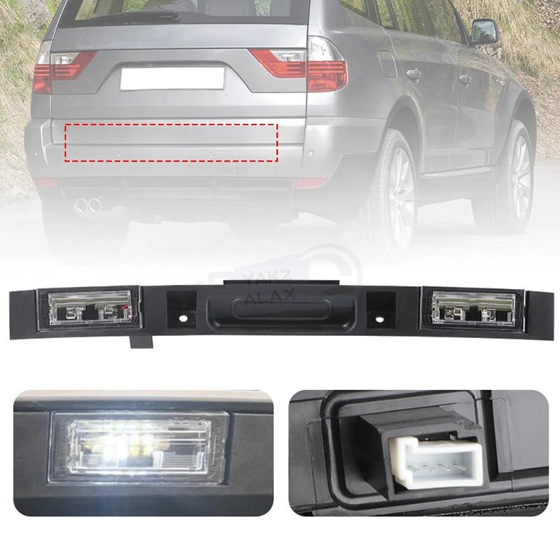 For BMW E83 X3 2004-2007 2008 2009 2010 Car Touring Boot Trunk Lid Rear Handle With Key Button Assembly Accessories 51133403611