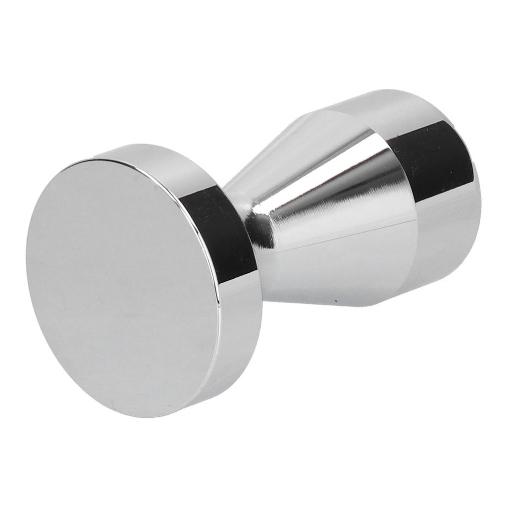 Kaffee Tamper Edelstahl Italienisch Kompakt Kaffeepulver Presshammer für Zuhause Büro Silber