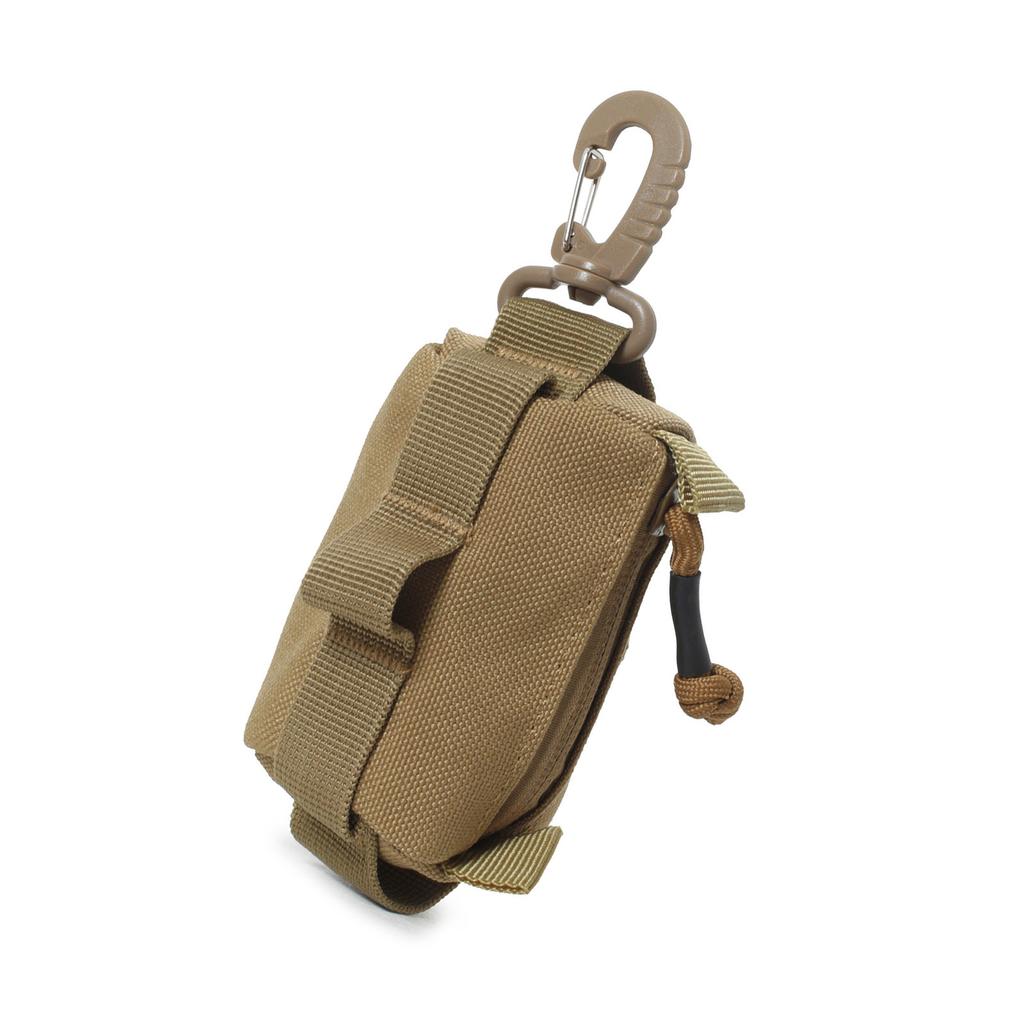 Outdoor Buckle Bag Tactically Coin Purse Keychain Zippers Case Small Tool Bag Tactically Pouches Belt Bag for Hunting